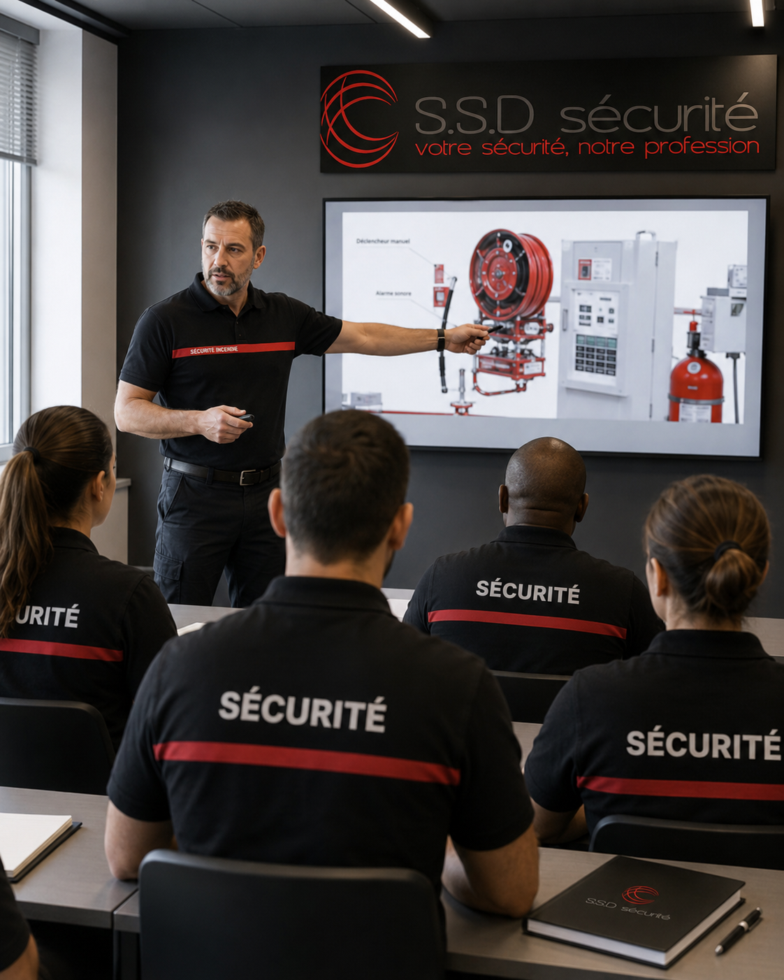 Formation SSIAP 1 agent de sécurité incendie SSD Sécurité à Villeneuve-d’Ascq