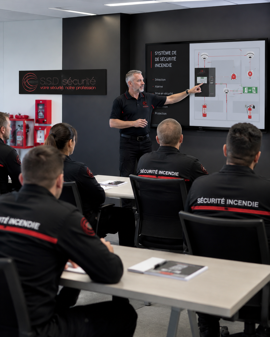 Formation SSIAP 2 chef d’équipe sécurité incendie SSD Sécurité