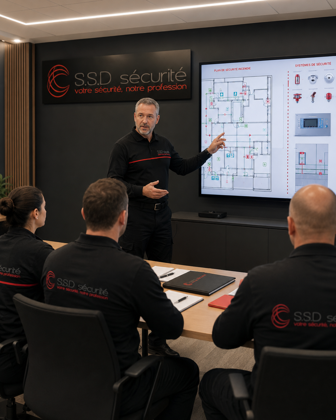 Formation SSIAP 3 chef de service sécurité incendie SSD Sécurité