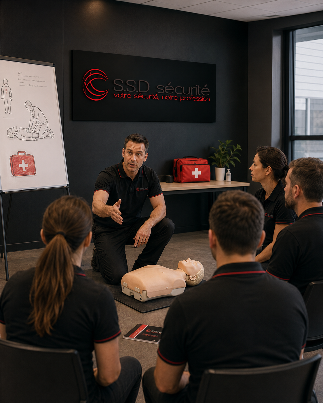 Formation SST sauveteur secouriste du travail SSD Sécurité