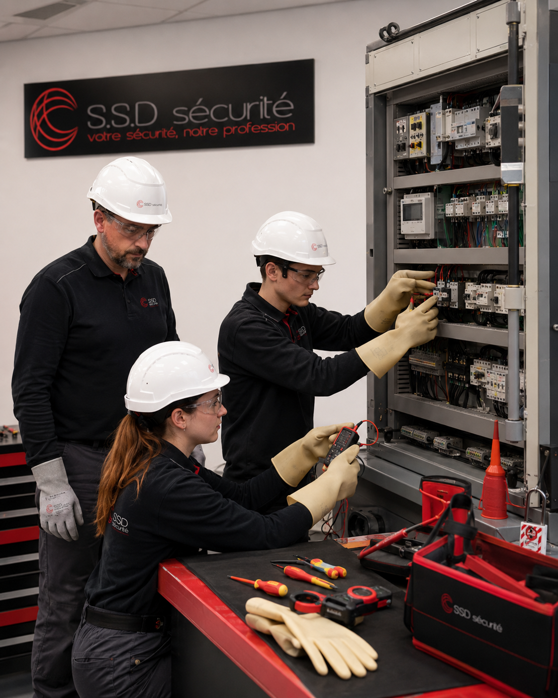 Formation habilitation électrique – SSD Sécurité Villeneuve-d’Ascq